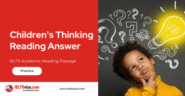 Children’s Thinking Reading Answer