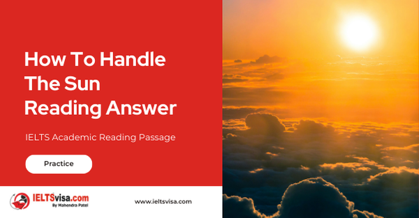 How To Handle The Sun Reading Answer