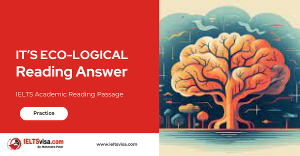 It’s ECO-Logical Reading Answer