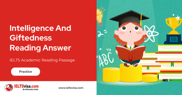 Intelligence And Giftedness Reading Answer