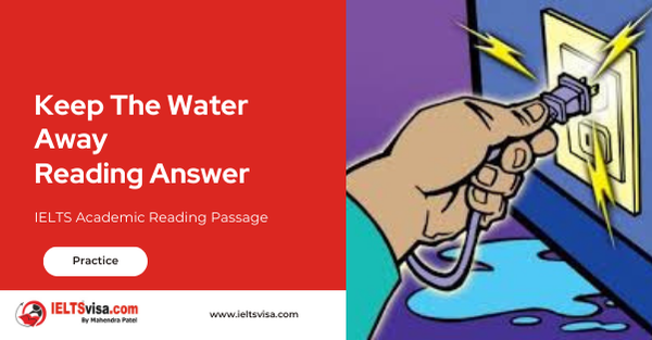 Keeping The Water Away Reading Answer