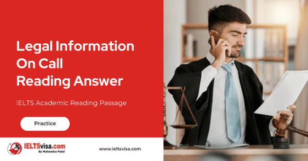 Legal Information On Call Reading Answer