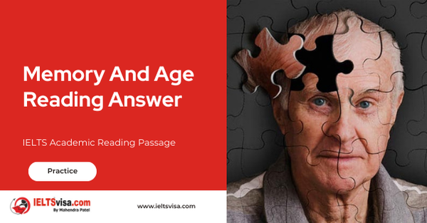 Memory And Age Reading Answer