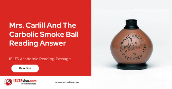 Mrs. Carlill And The Carbolic Smoke Ball Reading Answer