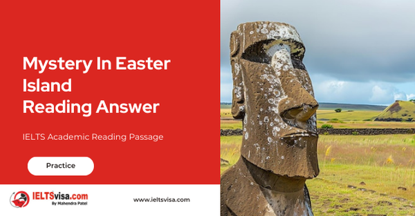 Mystrey In Easter Island Reading Answer