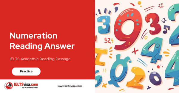 Numeration Reading Answer