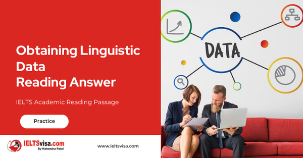 Obtaining Linguistic Data Reading Answer