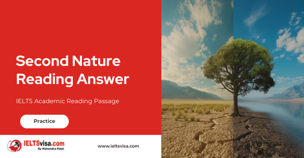 Second Nature Reading Answer