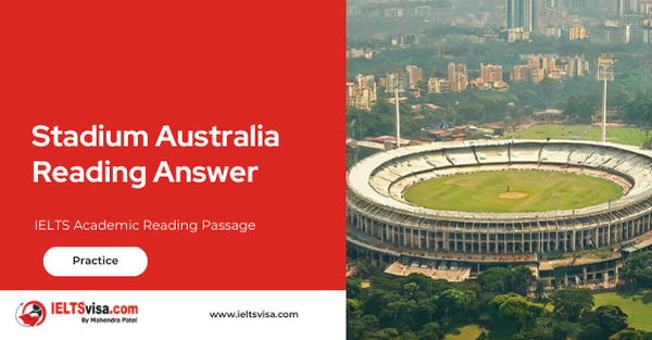 Stadium Australia Reading Answer