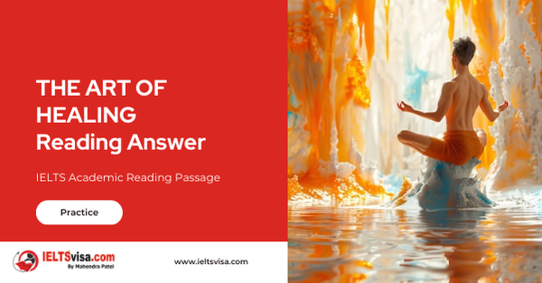 THE ART OF HEALING Reading Answer