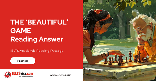 THE ‘BEAUTIFUL’ GAME Reading Answer