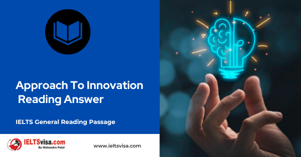 Approach To Innovation Reading Answer