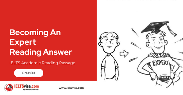 Becoming An Expert Reading Answer