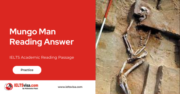 Mungo Man Reading Answer