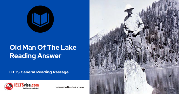 Old Man Of The Lake Reading Answer