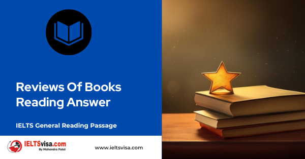 Reviews Of Books Reading Answer