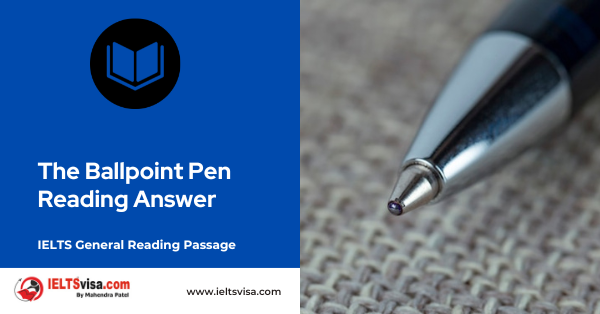 The Ballpoint Pen Reading Answer