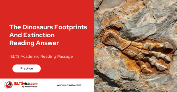 The Dinosaurs Footprints And Extinction Reading Answer