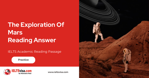 The Exploration Of Mars Reading Answer