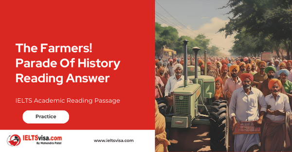 The Farmers! Parade Of History Reading Answer