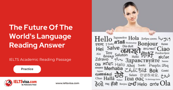 The Future Of The World’s Language Reading Answer