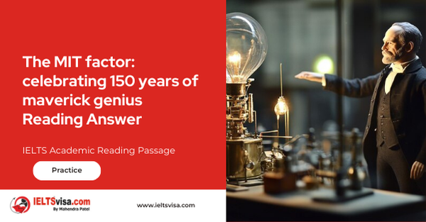 The MIT Factor: Celebrating 150 Years Of Maverick Genius Reading Answer