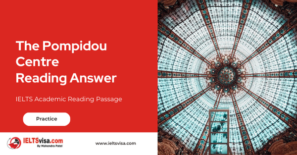 The Pompidou Centre Reading Answer