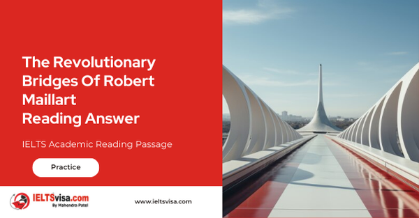 The Revolutionary Bridges Of Robert Maillart  Reading Answer