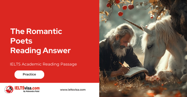 The Romantic Poets  Reading Answer