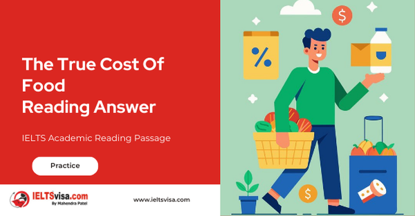 The True Cost Of Food Reading Answer