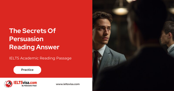 The Secrets Of Persuasion Reading Answer