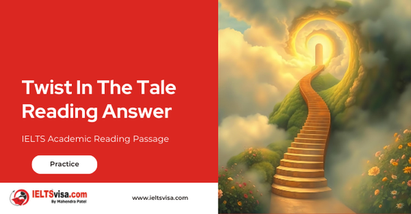 Twist In The Tale Reading Answer