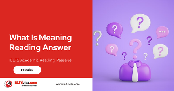 What Is Meaning ? Reading Answer