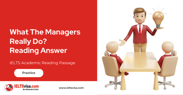 What The Managers Really Do? Reading Answer