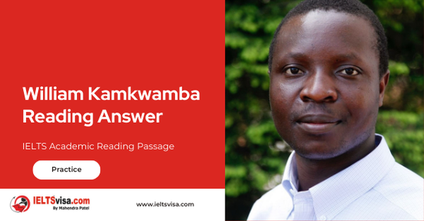 William Kamkwamba Reading Answer