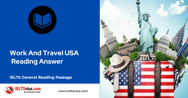 Work And Travel USA Reading Answer