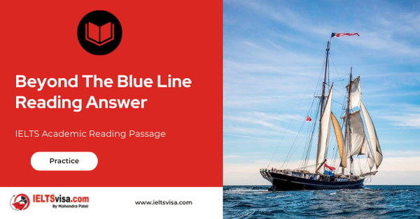 Beyond The Blue Line Reading Answer