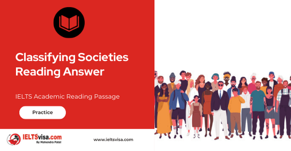 Classifying Societies Reading Answer