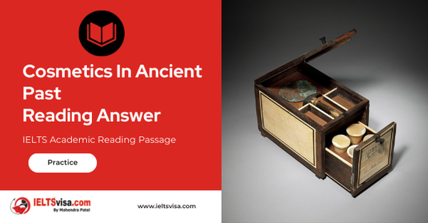 Cosmetics In Ancient Past Reading Answer