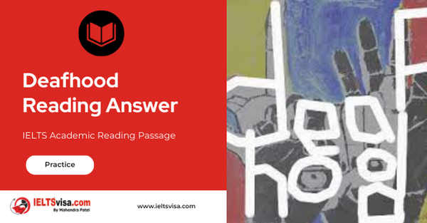 Deafhood Reading Answer