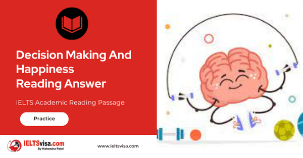 Decision Making And Happiness Reading Answer