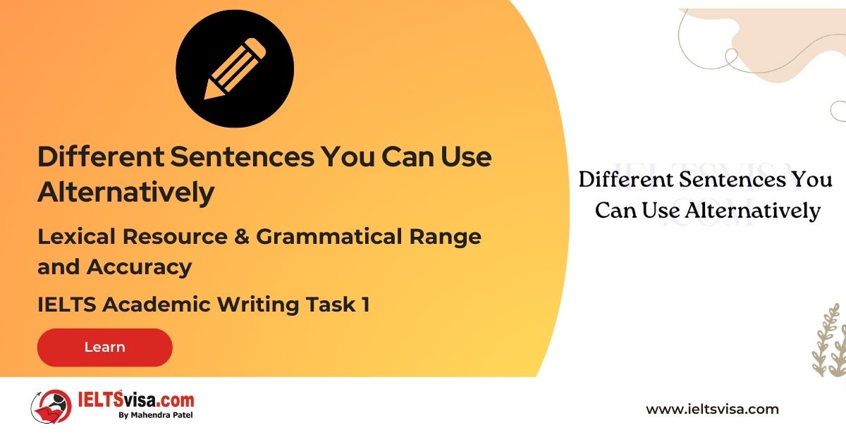 Lexical and Grammatical – Different Sentences You Can Use Alternatively