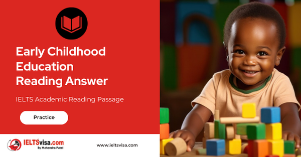 Early Childhood Education Reading Answer