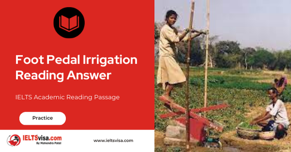 Foot Pedal Irrigation Reading Answer