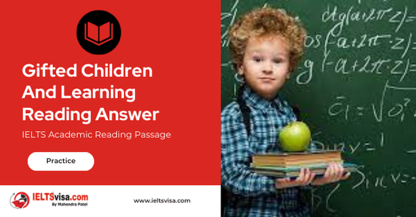 Gifted Children And Learning Reading Answer