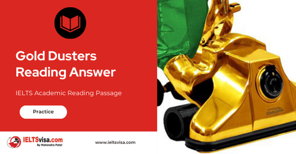 Gold Dusters Reading Answer