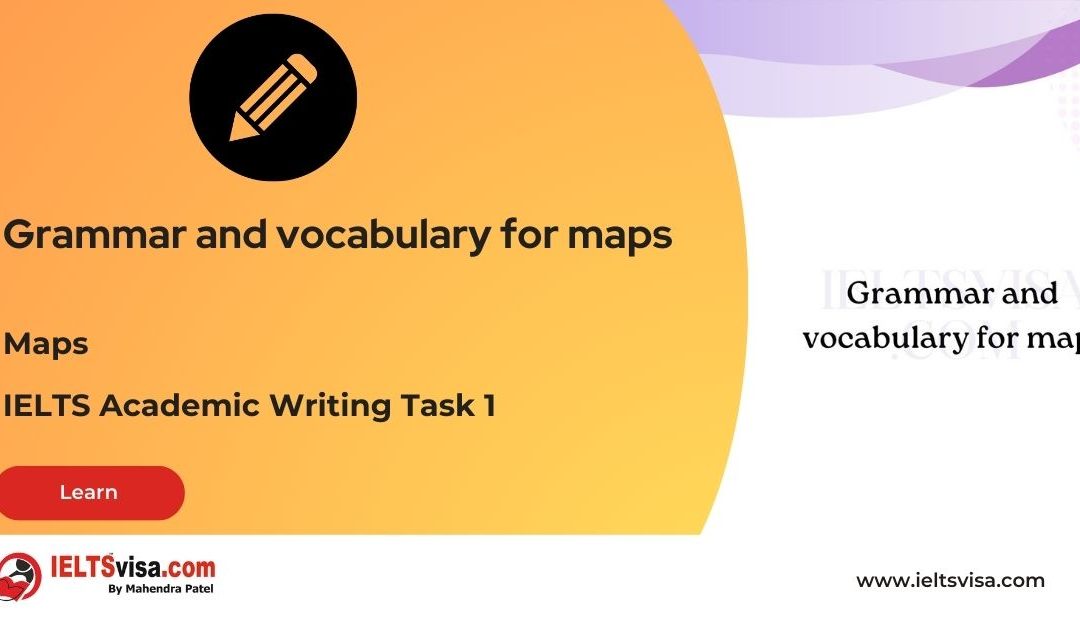 Maps – Grammar and vocabulary for maps