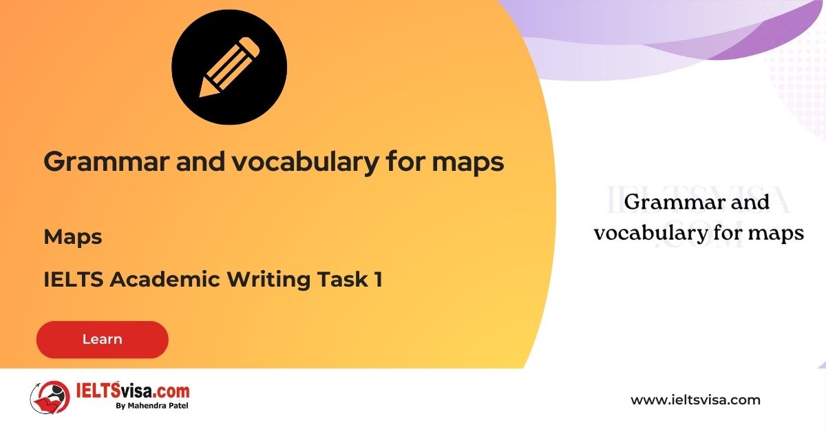 Maps – Grammar and vocabulary for maps