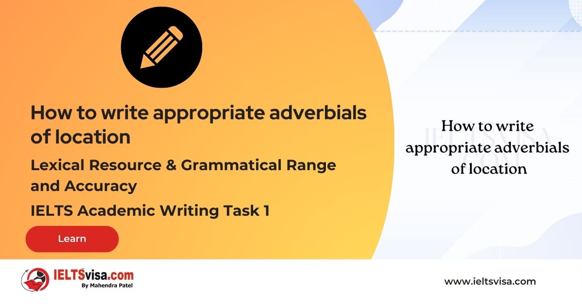 Maps – how to write appropriate adverbials of location