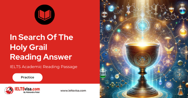 In Search Of The Holy Grail Reading Answer